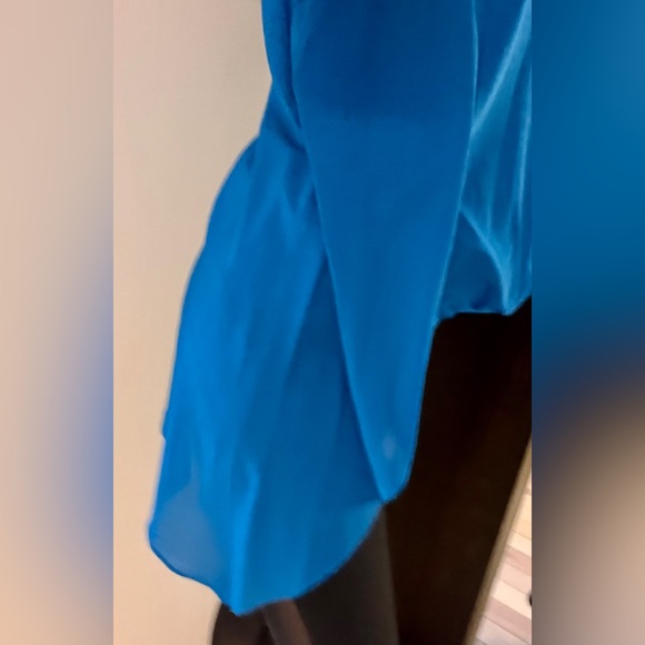 Bebe asymmetric wrap front blouse - Picture 7 of 15